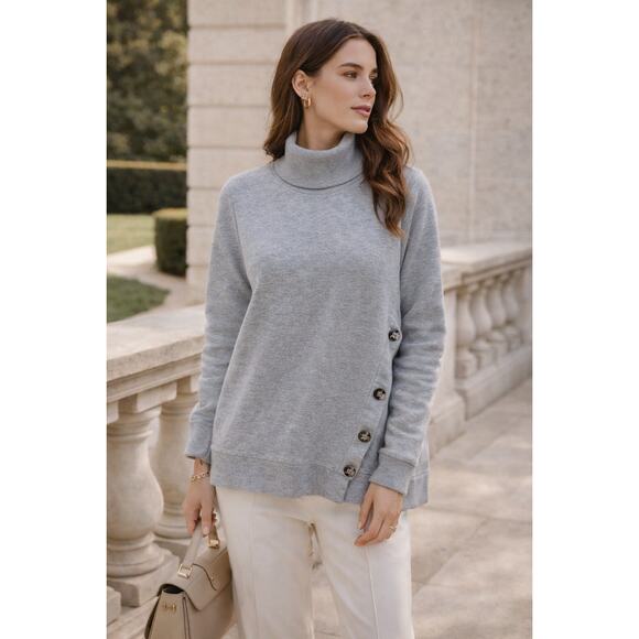Soft Surroundings Sweaters - Soft Surroundings Cowl Neck Sweater SizeL Quiet Luxury Old Money Corpcore Career